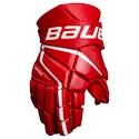 Hokejske rokavice Bauer Vapor 3X Red Intermediate 12 palcev