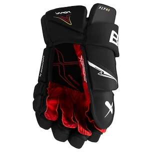 Hokejske rokavice Bauer Vapor FLY40 Black/White Intermediate