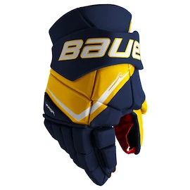 Hokejske rokavice Bauer Vapor FLY40 Navy/Gold Intermediate