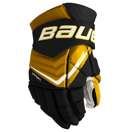 Hokejske rokavice Bauer Vapor FLYLITE Black/Gold Intermediate
