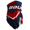 Hokejske rokavice Bauer Vapor FLYLITE Navy/Red/White Senior