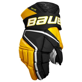 Hokejske rokavice Bauer Vapor Hyperlite Black/Gold Intermediate