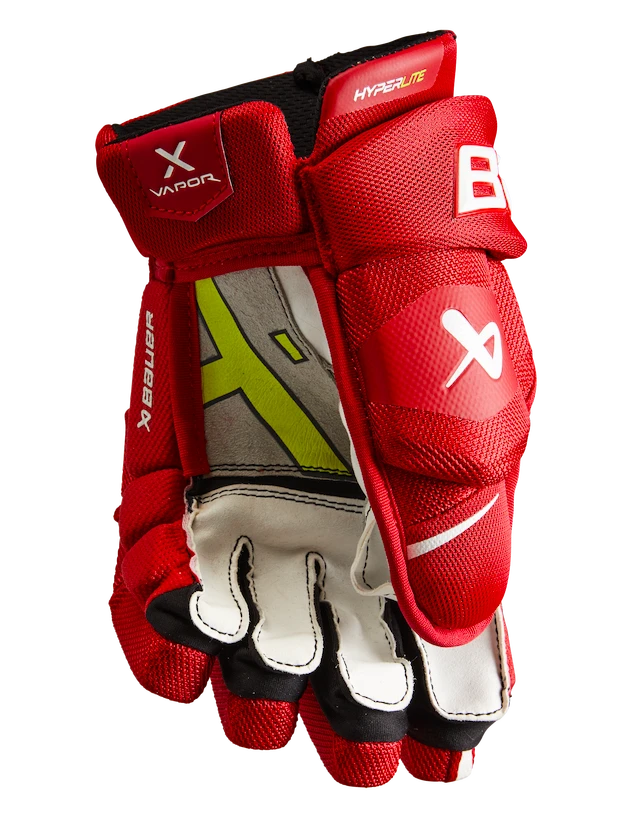 Hokejske rokavice Bauer Vapor Hyperlite Red Junior 11 palcev