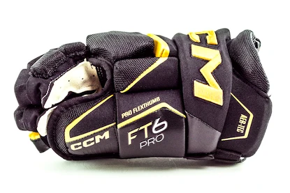 Hokejske rokavice CCM JetSpeed FT6 Pro Black/Sunflower Senior 13 palcev