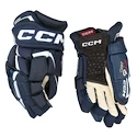Hokejske rokavice CCM JetSpeed FT6 Pro Navy/White Junior 11 palcev