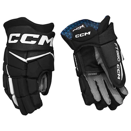 Hokejske rokavice CCM JetSpeed FT880 Black/White Senior