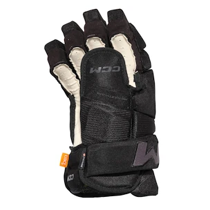 Hokejske rokavice CCM Tacks 4 ROLL PRO 3 Black/Grey Senior 14 palcev