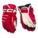 Hokejske rokavice CCM Tacks 4 ROLL PRO 3 Red Senior 13 palcev