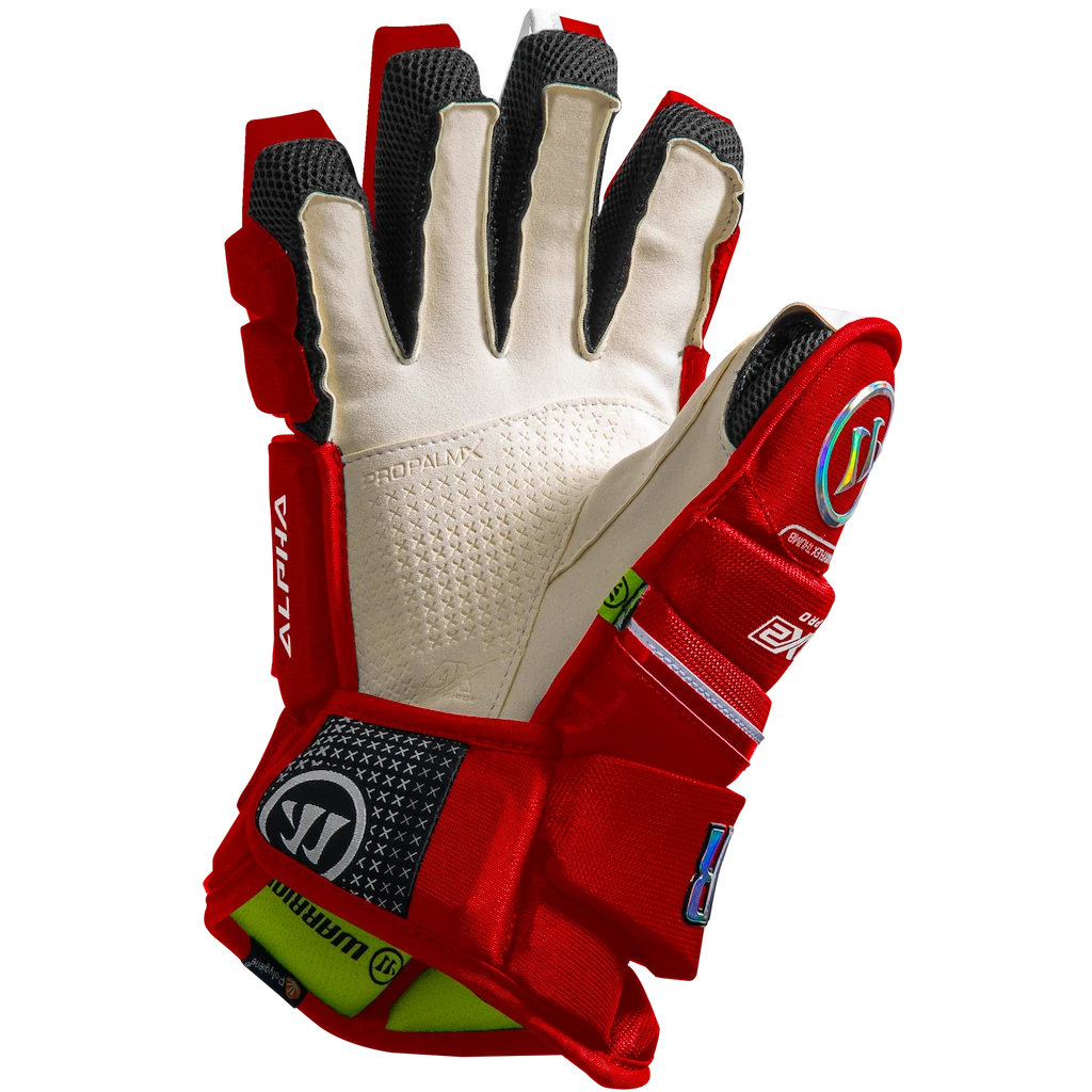 Hokejske rokavice Warrior Alpha LX2 Pro Red Junior