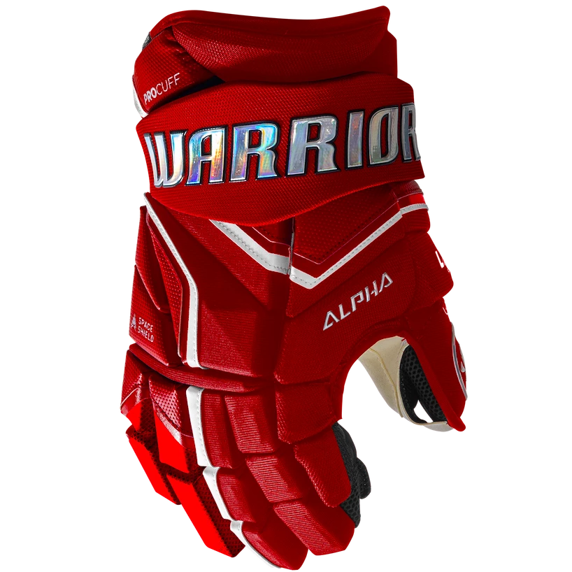 Hokejske rokavice Warrior Alpha LX2 Pro Red Junior 11 palcev