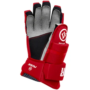 Hokejske rokavice Warrior Rise Red Junior 12 palcev