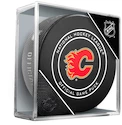 Hokejski plošček Inglasco Inc.  Official Game Puck Calgary Flames