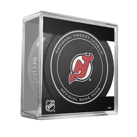 Hokejski plošček Inglasco Inc. Official Game Puck New Jersey Devils