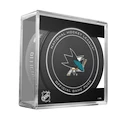 Hokejski plošček Inglasco Inc.  Official Game Puck San Jose Sharks