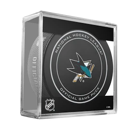 Hokejski plošček Inglasco Inc. Official Game Puck San Jose Sharks