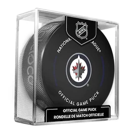 Hokejski plošček Inglasco Inc. Official Game Puck Winnipeg Jets