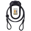 Ključavnica za kolo Hiplok  D-Lock Dx Plus All Black With 2M Cable (Dxp1Ab)