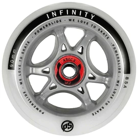 Kolesa z ležaji Powerslide Infinity RTR 100 mm / 85A, ABEC 9