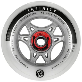 Kolesa z ležaji Powerslide Infinity RTR 80 mm / 85A, ABEC 9
