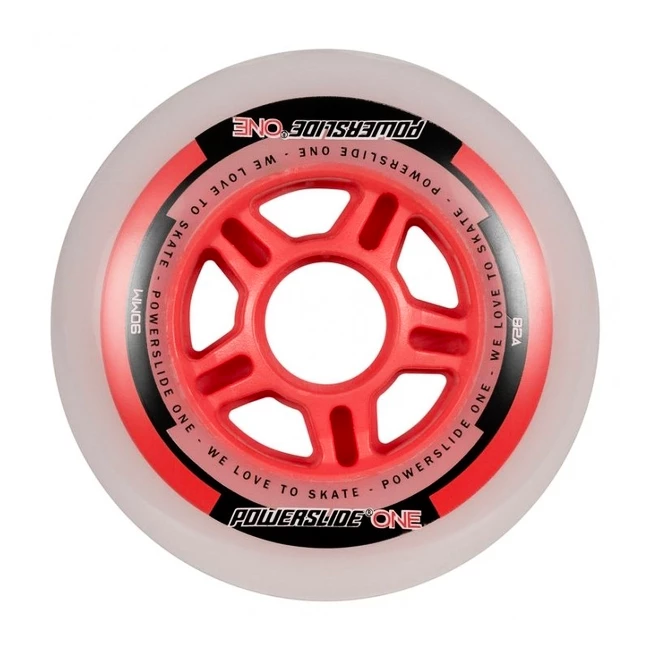 Kolesa z ležaji Powerslide  One Complete 80 mm 82A + ABEC 5 + 8 mm Spacer 8 pcs