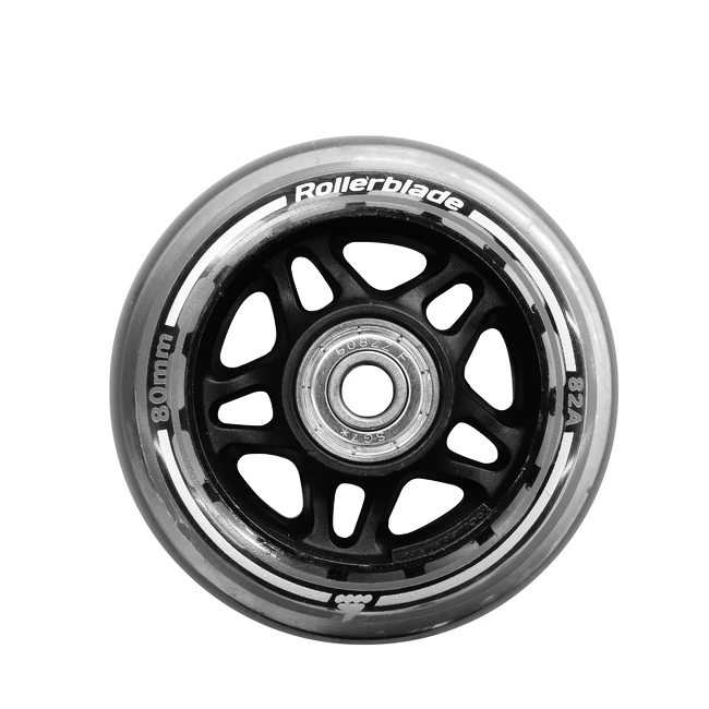 Kolesa z ležaji Rollerblade  80 mm 84A - 8 Pack, SG7 + spacer