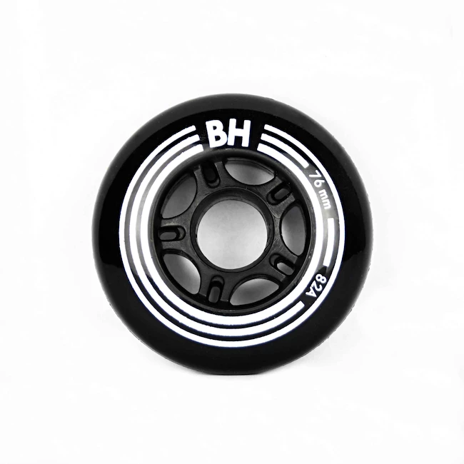 Kolesa za inline hokej BH  76 mm / 82A 8-Pack Black