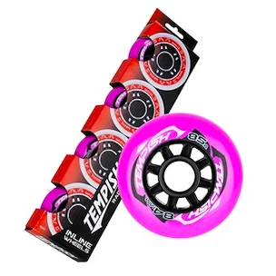 Kolesa za inline hokej Tempish  RADICAL Color 84 mm 85A 4-Pack  vijolična