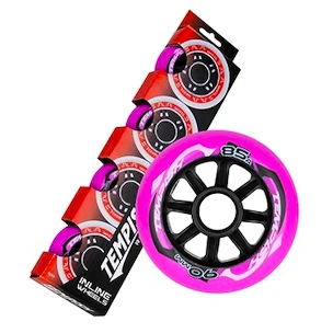 Kolesa za inline hokej Tempish  RADICAL Color 90 mm 85A 4-Pack  zelena