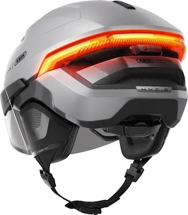 Kolesarska čelada Abus Hyp-E Ace Gleam Silver S