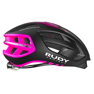 Kolesarska čelada Rudy Project  Egos Black / Pink Fluo (Matte)