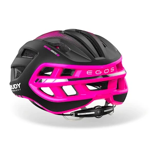 Kolesarska čelada Rudy Project  Egos Black / Pink Fluo (Matte)