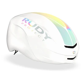 Kolesarska čelada Rudy Project Nytron Pro White Iridescent (Matte)