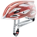 Kolesarska čelada Uvex Air Wing CC Dust Rose - Grapefruit Mat (S4100480500) 56 - 60 cm