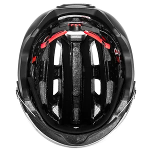 Kolesarska čelada Uvex Finale Visor Black Mat (S4107530300) 57 - 61 cm