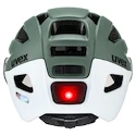 Kolesarska čelada Uvex Finale Visor V Moss Green-Cloud M (S4109770400)