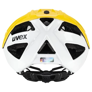 Kolesarska čelada Uvex Quatro CC Sunbee-White (S4100260500) 52 - 57 cm