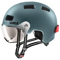 Kolesarska čelada Uvex Rush Visor Deep Turquoise Mat (S4100280400)