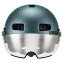 Kolesarska čelada Uvex Rush Visor Deep Turquoise Mat (S4100280400)