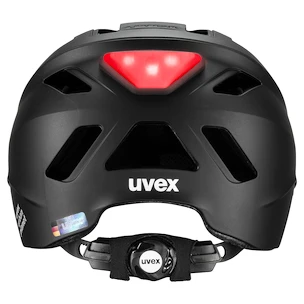 Kolesarska čelada Uvex Urban Planet LED Black Matt (S4100650100) 54 - 58 cm