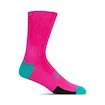 Kolesarske nogavice Giro HRC  Team Neon Pink/Screaming Teal  M