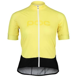 Kolesarski dres POC  Essential Road Logo Jersey Sulfur Yellow