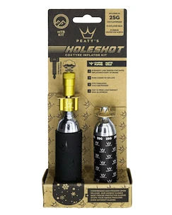 Komplet glave za CO2 s kartušami PEATY'S  Mtb (25g) - gold (ppr-hti-mtb-gld-12)