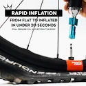 Komplet glave za CO2 s kartušami PEATY'S  Mtb (25g) - red (ppr-hti-mtb-red-12)