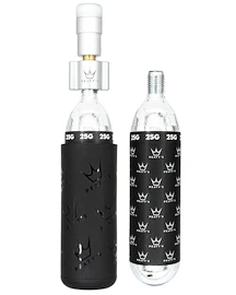 Komplet glave za CO2 s kartušami PEATY'S Mtb (25g) - silver (ppr-hti-mtb-sil-12)