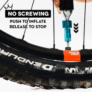Komplet glave za CO2 s kartušami PEATY'S  Mtb (25g) - violet (ppr-hti-mtb-vlt-12)