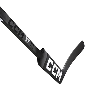Kompozitna hokejska palica za vratarja CCM Tacks XF 70 Black/Grey Intermediate 23 palcev, L (regular)