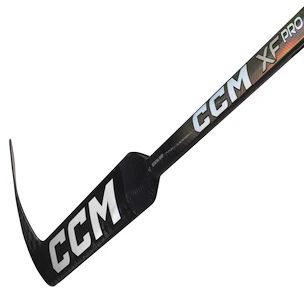 Kompozitna hokejska palica za vratarja CCM Tacks XF PRO Black/Grey Senior 24 palcev, L (regular)
