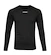 Kompresijska majica CCM  Compression LS Top Black Junior