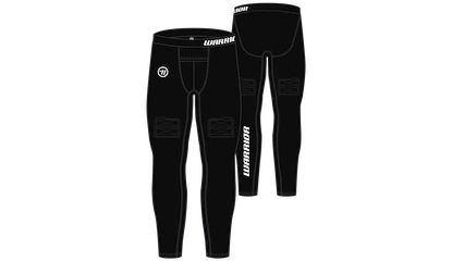 Kompresijske hlače s suspenzorjem Warrior  Comp Tight W/Cup Senior XXL