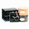 Lepilni trak BronVit  Sport kinesiology tape balení 2 x 6m – classic – černá + béžová